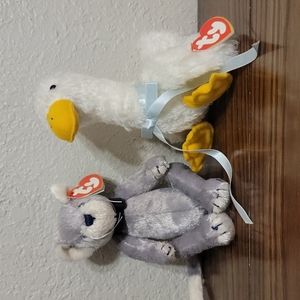 1993 Attic Treasures Beanie Babies - Georgette and Fairchild